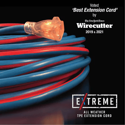 Voltec Extreme All Weather Extension Cord with Lighted End